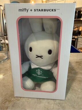 MIFFY X STARBUCKS Bunny BARISTA  PLUSH NIB Ltd Edition 2026 NEW SOLD OUT!